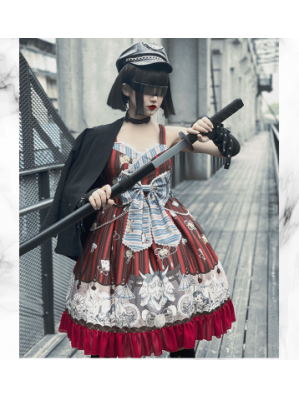 Diamond Honey Kendo Ninja Lolita Style Dress JSK (DH223)